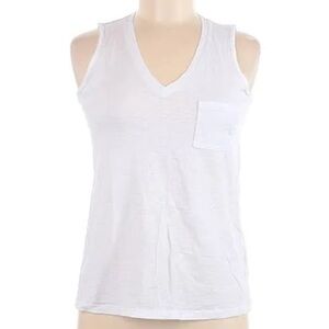Max Studio White Tank Top